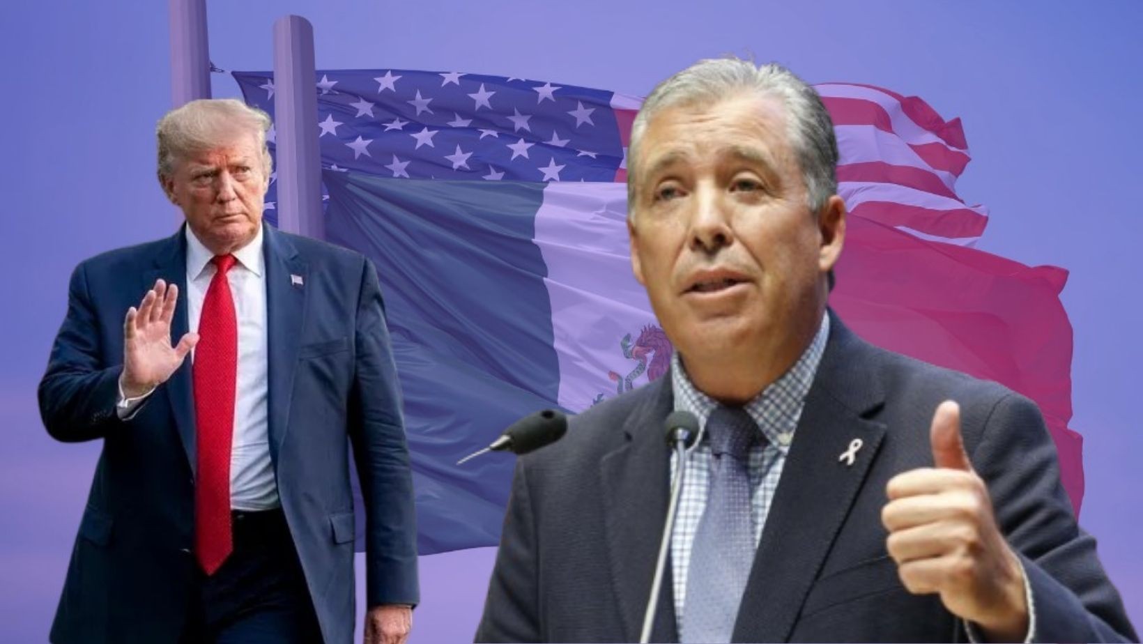 Miguel Márquez defiende la soberanía de México y advierte que el crimen organizado rebasa fronteras