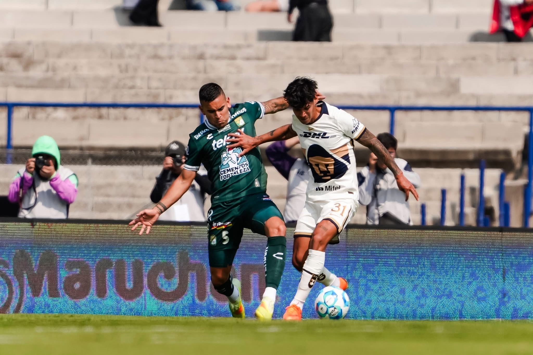 La Fiera aguanta el calor, no así la ventaja ante un Pumas y terminan sacando un punto