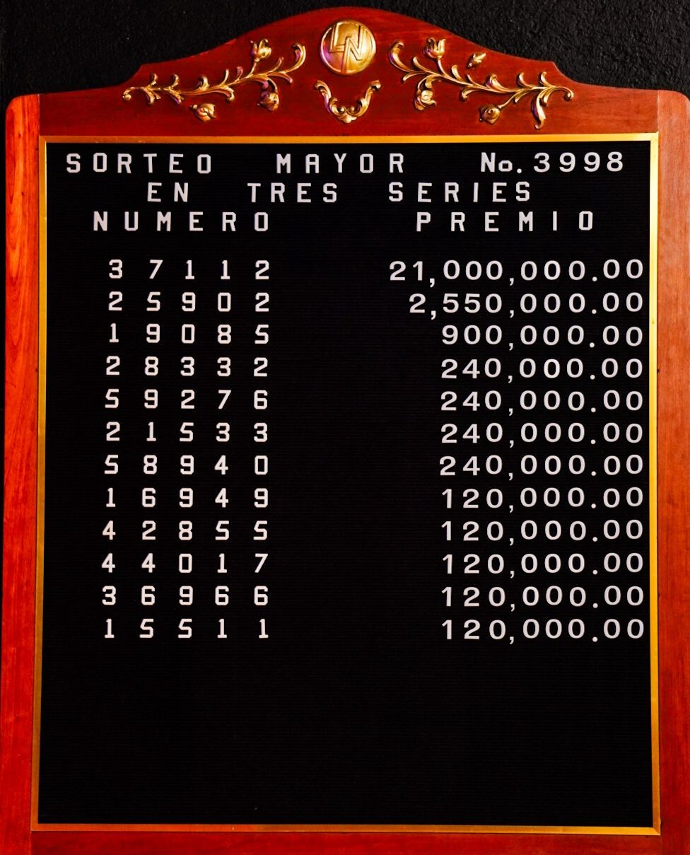 El Premio Mayor del Sorteo 3998 no cayó en León ni en Guanajuato pese a cachito conmemorativo