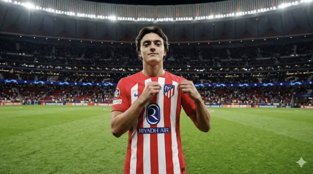 Emiliano Muñoz, joven promesa mexicana, se integra al Atlético de Madrid