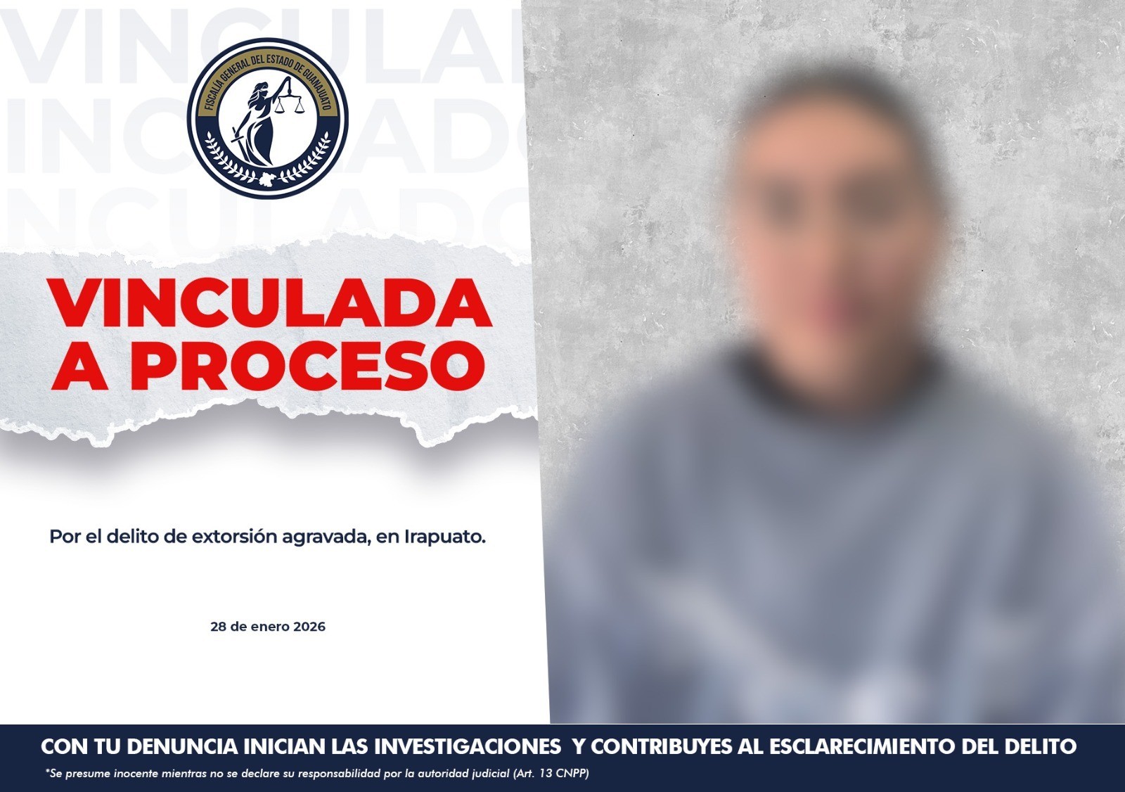 Vinculan a proceso a mujer por extorsionar a comerciante en el 2025