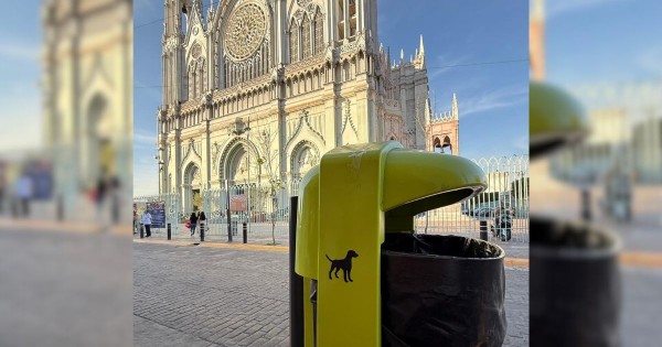 ¿Paseas a tu perro? Instalan papeleras especiales para desechos de mascotas en León