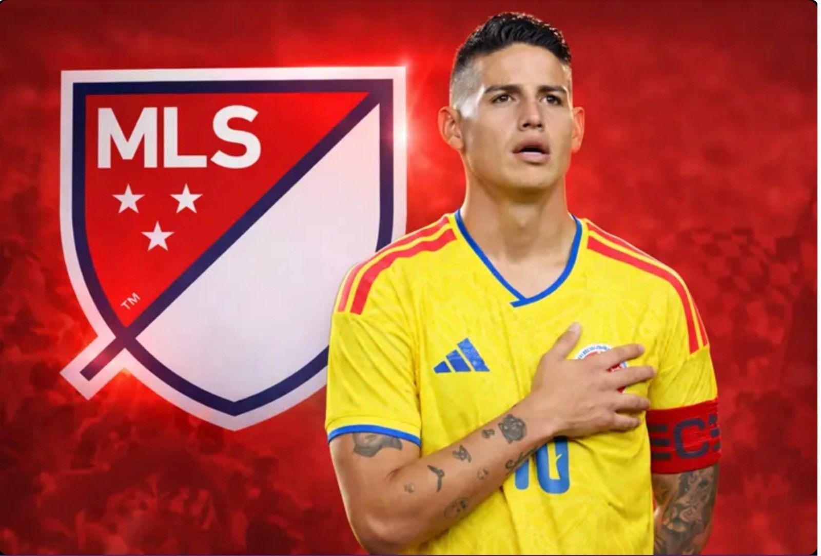 James Rodríguez, cada vez más cerca de la MLS tras quedar libre