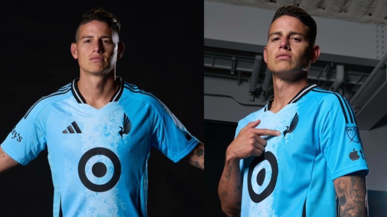 ¡Oficial! James Rodríguez llega a la MLS y refuerza al Minnesota United