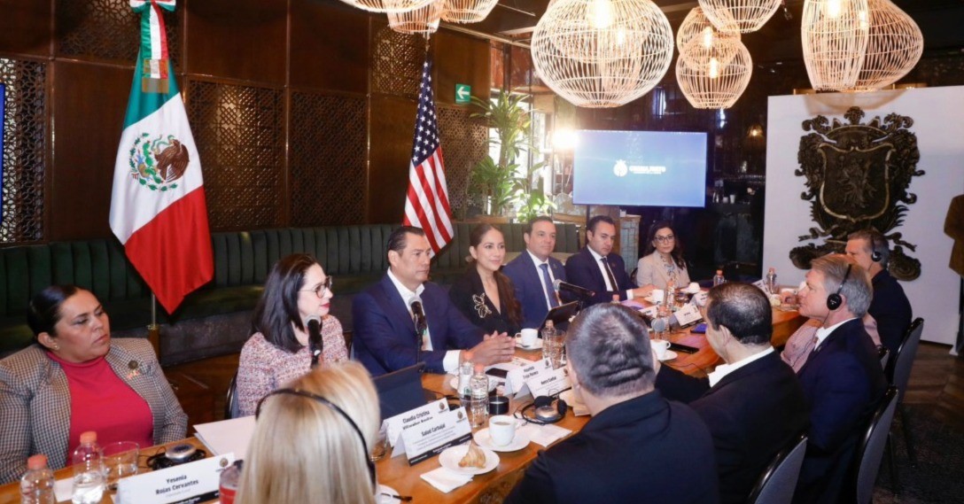 Guanajuato y EUA apuestan por más cooperación económica, migratoria y de seguridad