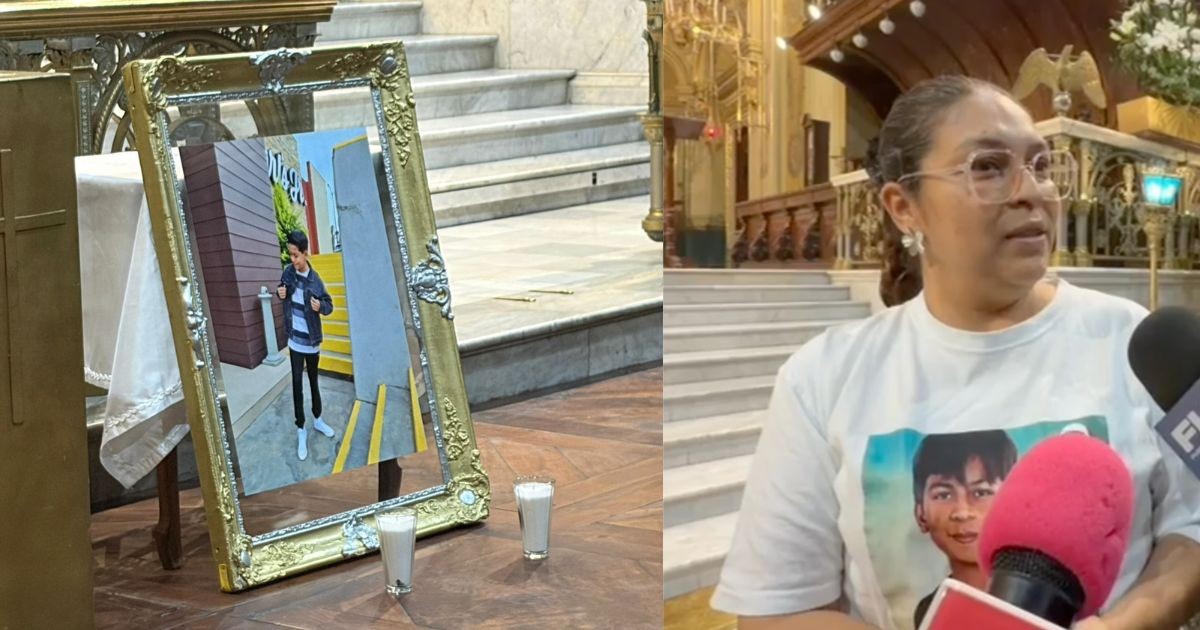 “Que ningún padre vuelva a llorar a un hijo”: el llamado tras la misa por Mateo Santiago en la Catedral de León