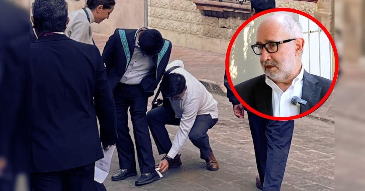 “Muy inadecuado”: José Ramón Cossío critica limpieza de zapatos al ministro Hugo Aguilar