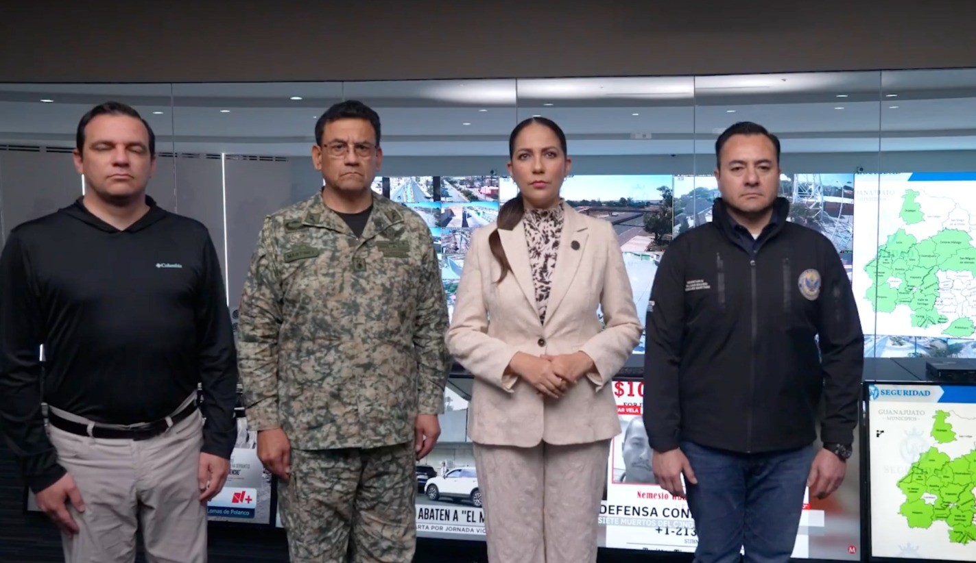 Hay 18 detenidos tras hechos violentos en Guanajuato; Libia Dennise confirma que la situación está controlada