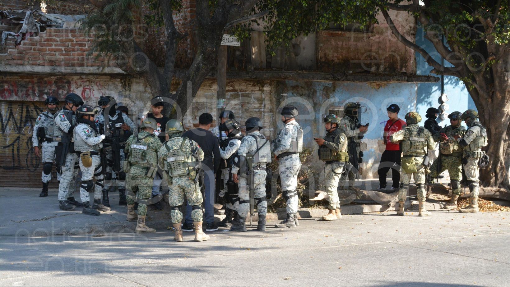 ¡Pánico en Chapalita! Balacera deja un herido y provoca fuerte movilización de fuerzas federales