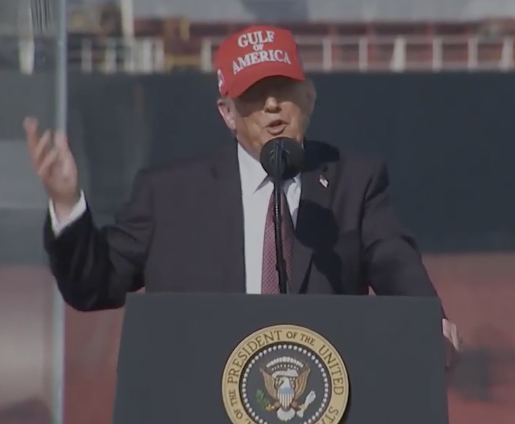 Donald Trump afirma que México ‘aceptó’ el nombre de ‘Golfo de América’