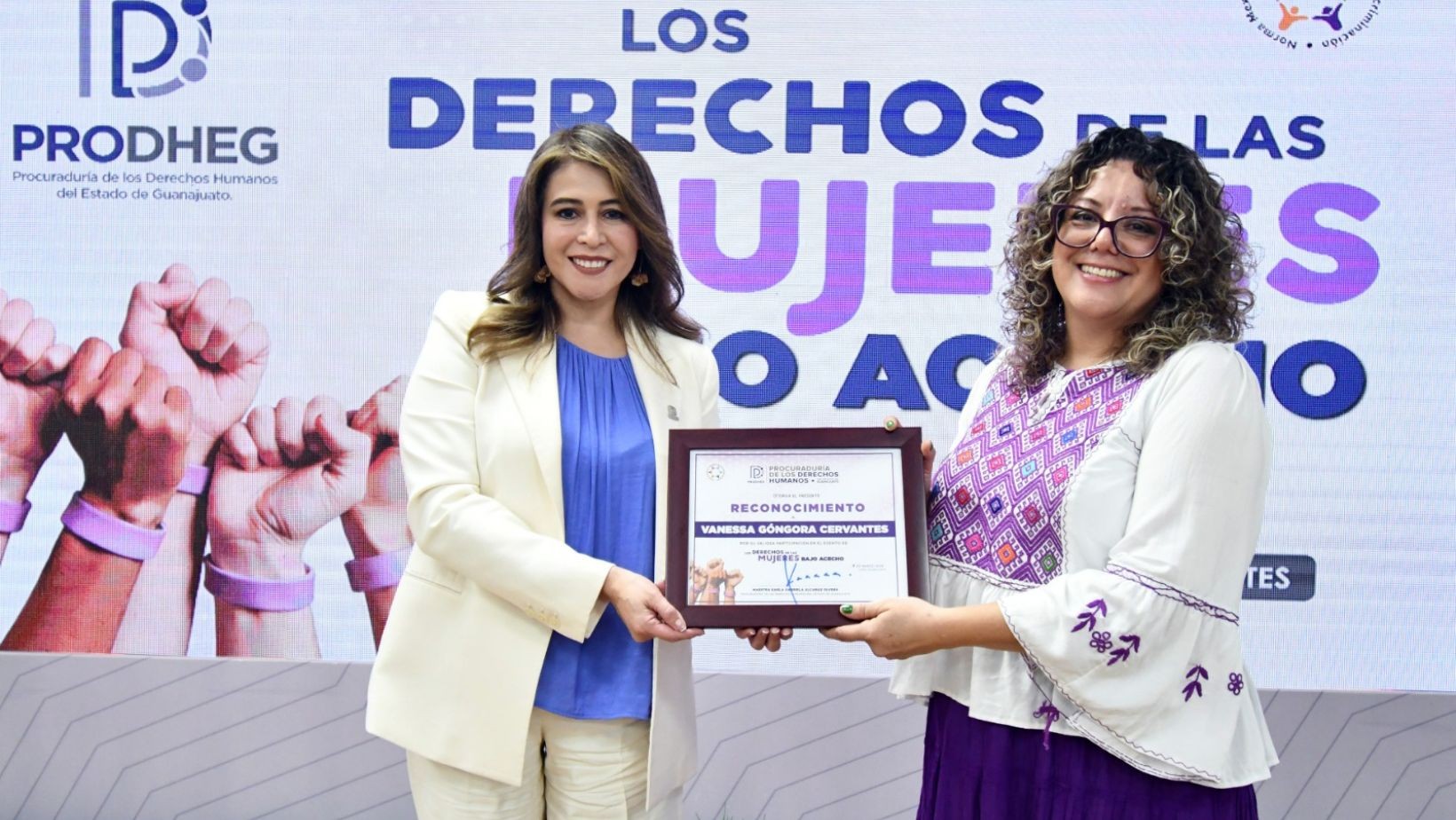 PRODHEG realiza conferencia por el Día Internacional de la Mujer y advierte sobre violencia de género en Guanajuato