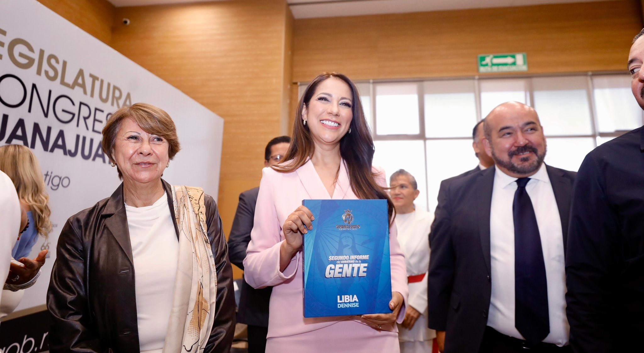 Libia Dennise entrega su segundo informe de gobierno al Congreso de Guanajuato