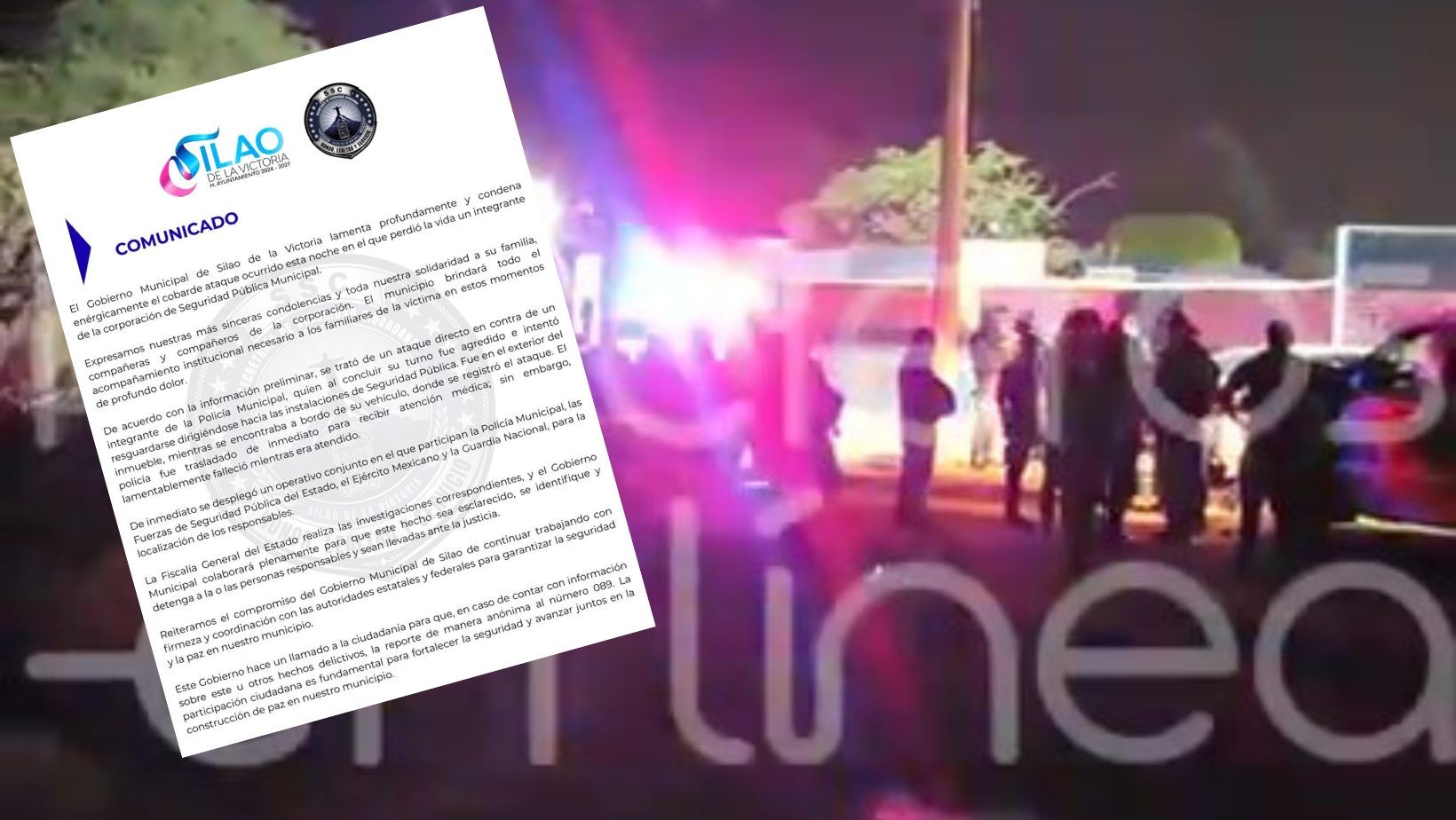 Gobierno de Silao fija postura tras asesinato de policía municipal; colaborará con Fiscalía para dar con responsables