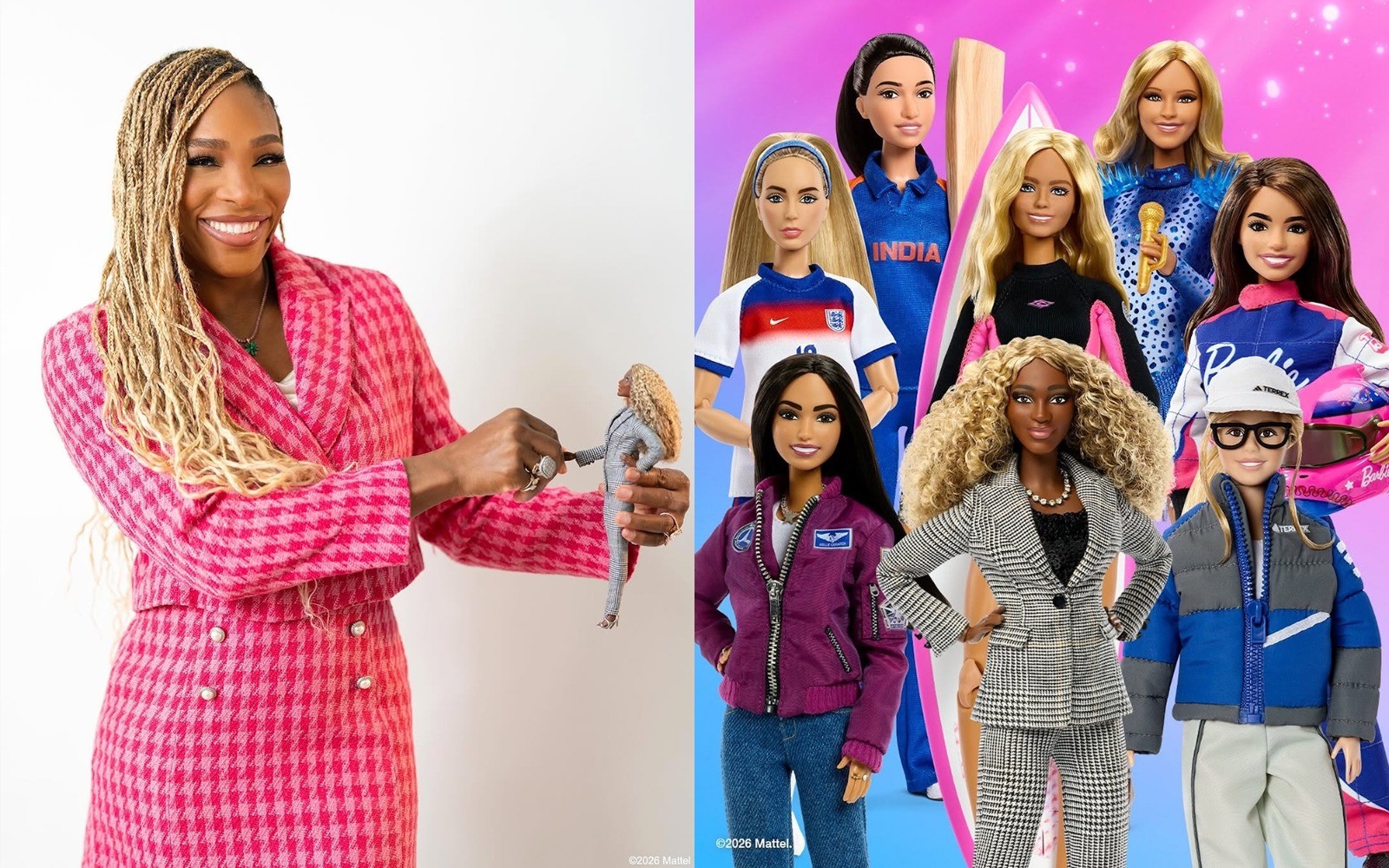 Presentan el “Barbie Dream Team” con mujeres referentes a nivel mundial por el Día de la Mujer