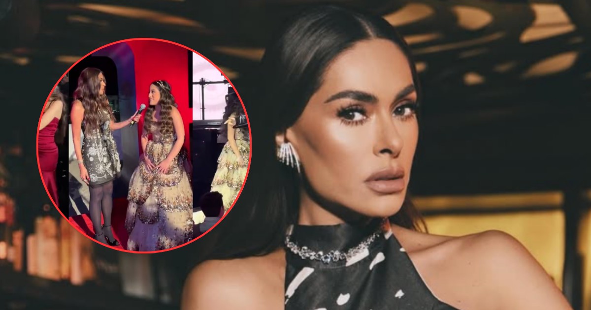 Galilea Montijo aclara por qué estuvo en los lujosos XV años de Mafer en Tabasco