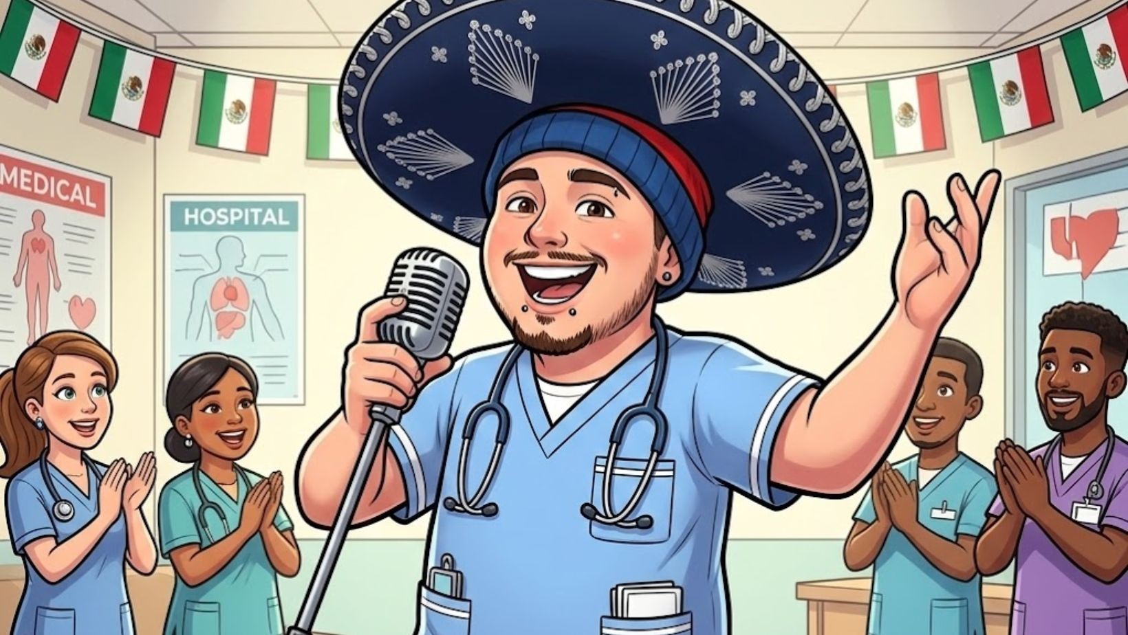 Humberto Loyo, el enfermero del IMSS que sana corazones cantando rancheras