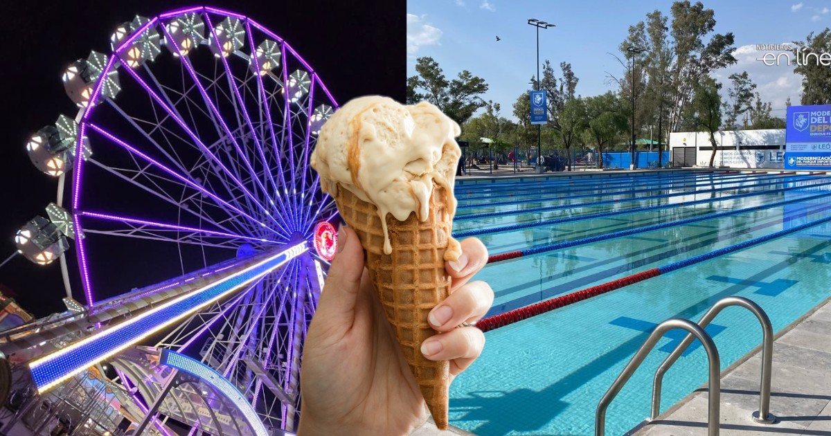 León se llena de actividades en Semana Santa: nieve, rueda de la fortuna y albercas gratis