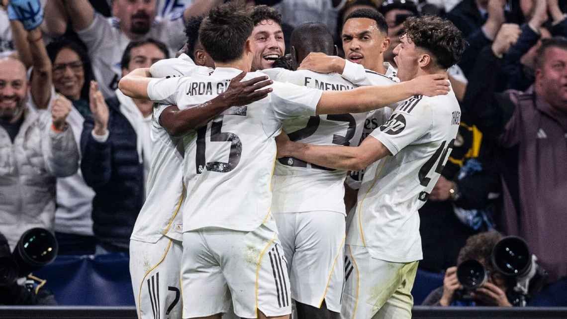 Real Madrid golea al City; PSG, Bodo/Glimt y Arsenal marcan la jornada en Champions