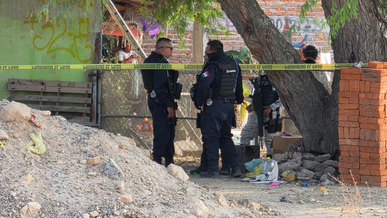Ataque armado deja un hombre sin vida en la colonia Santos Degollados