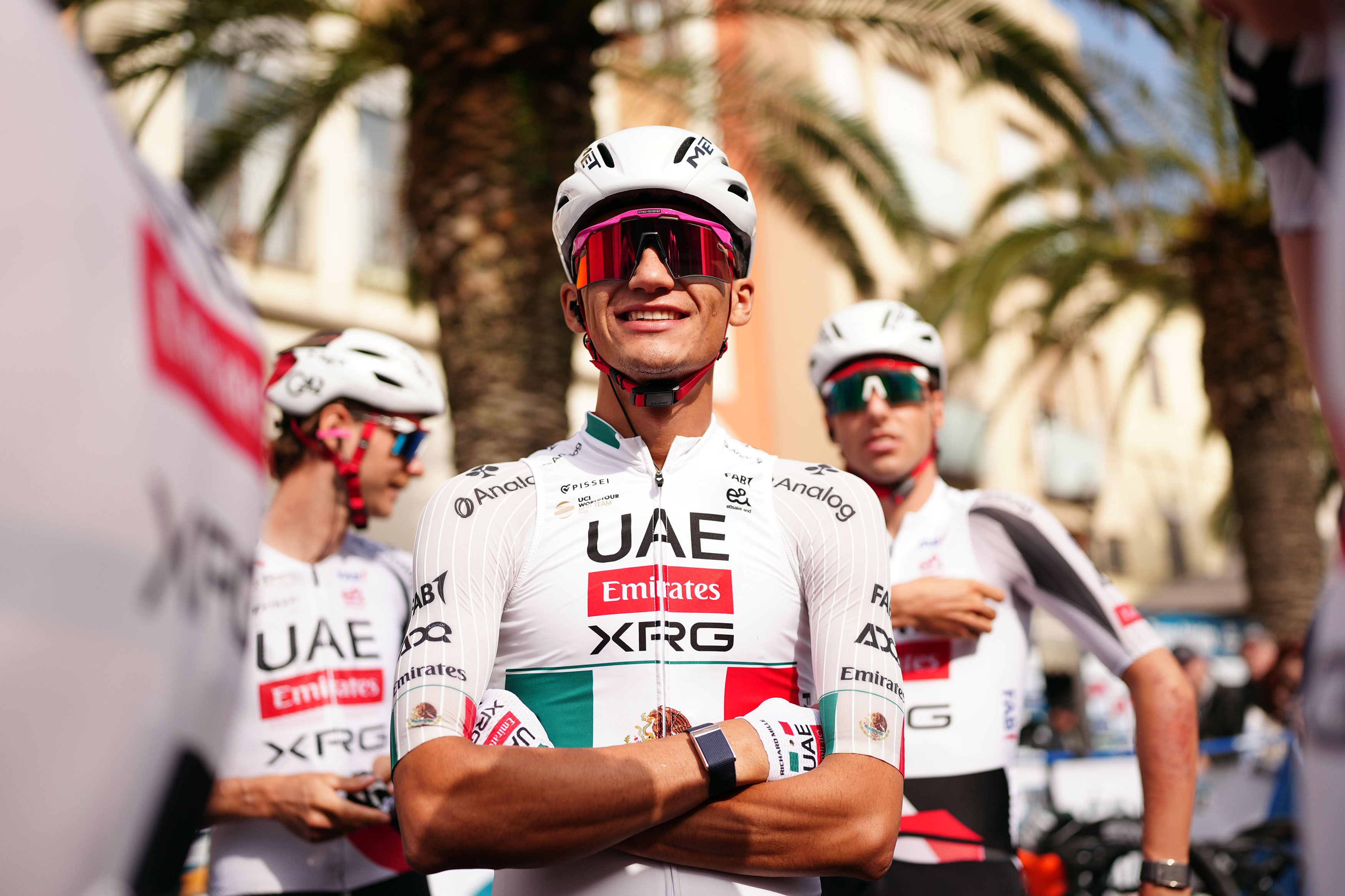 Isaac del Toro recupera la ‘maglia azzurra’ en el Tirreno-Adriático