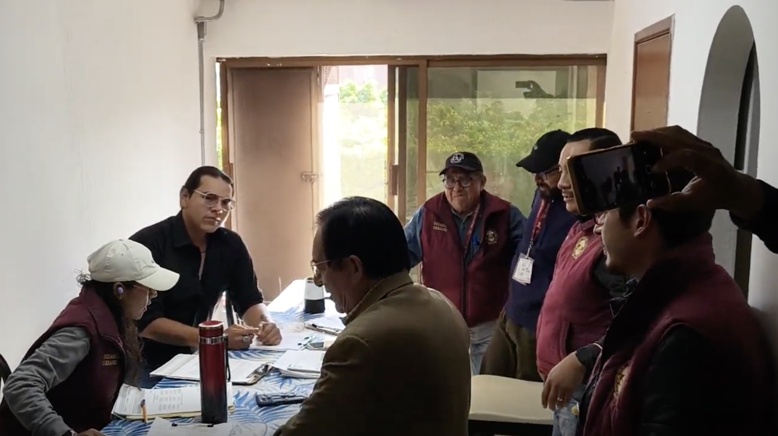 Roban herramientas en Casa Salgado antes de su ocupación oficial
