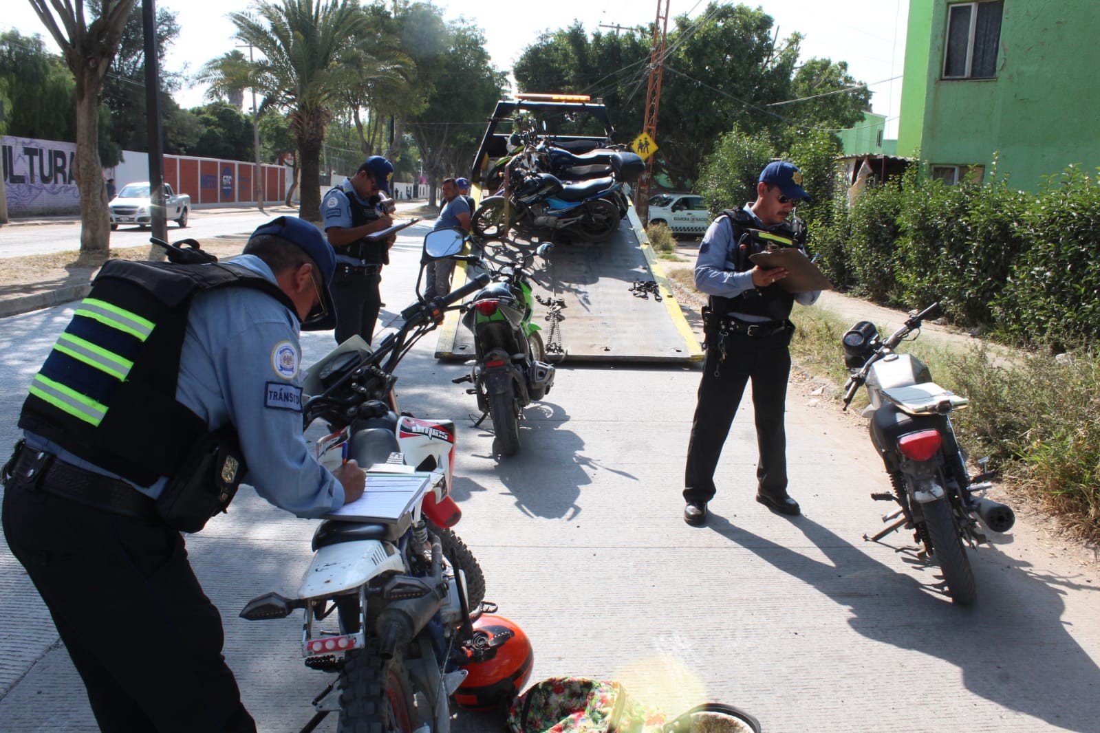 Intensifican operativos contra motociclistas; aseguran 60 unidades y levantan 291 infracciones