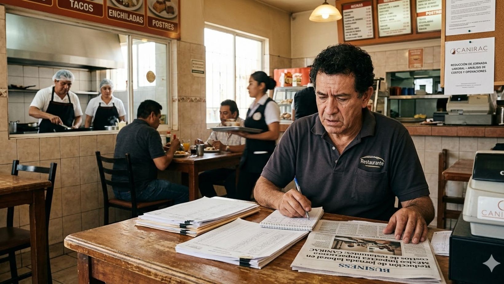 Restaurantes en alerta: reducción de jornada laboral podría disparar precios y afectar al sector