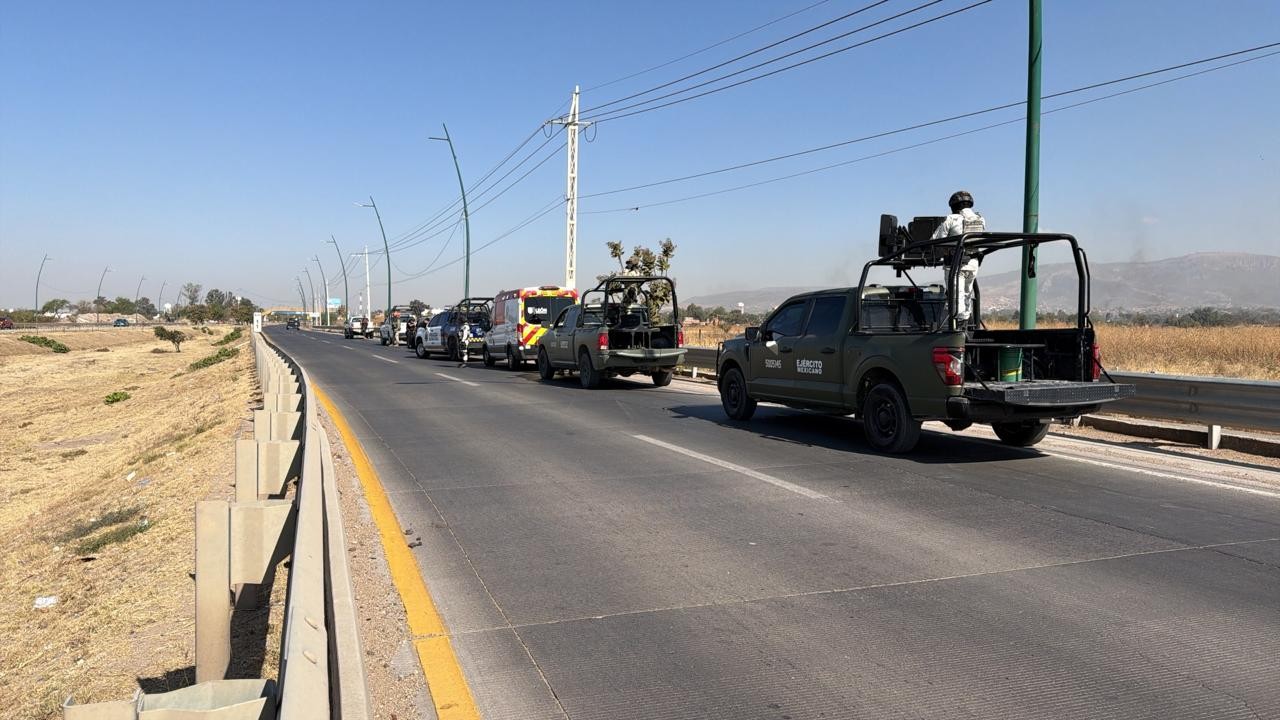 Hallan cuerpo desmembrado en el Eje Metropolitano León-Silao