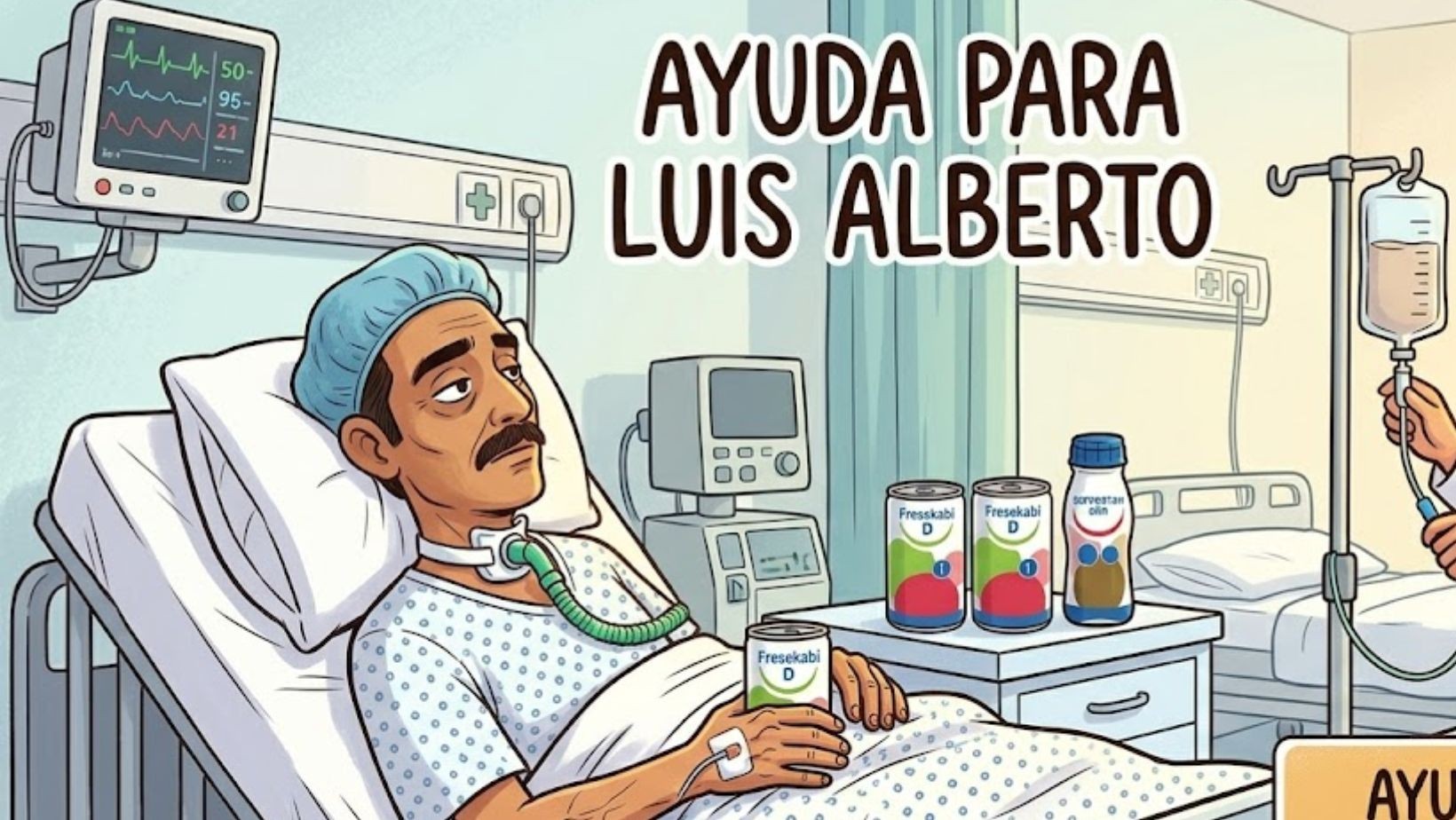 Ayuda para Luis Alberto con cáncer en León