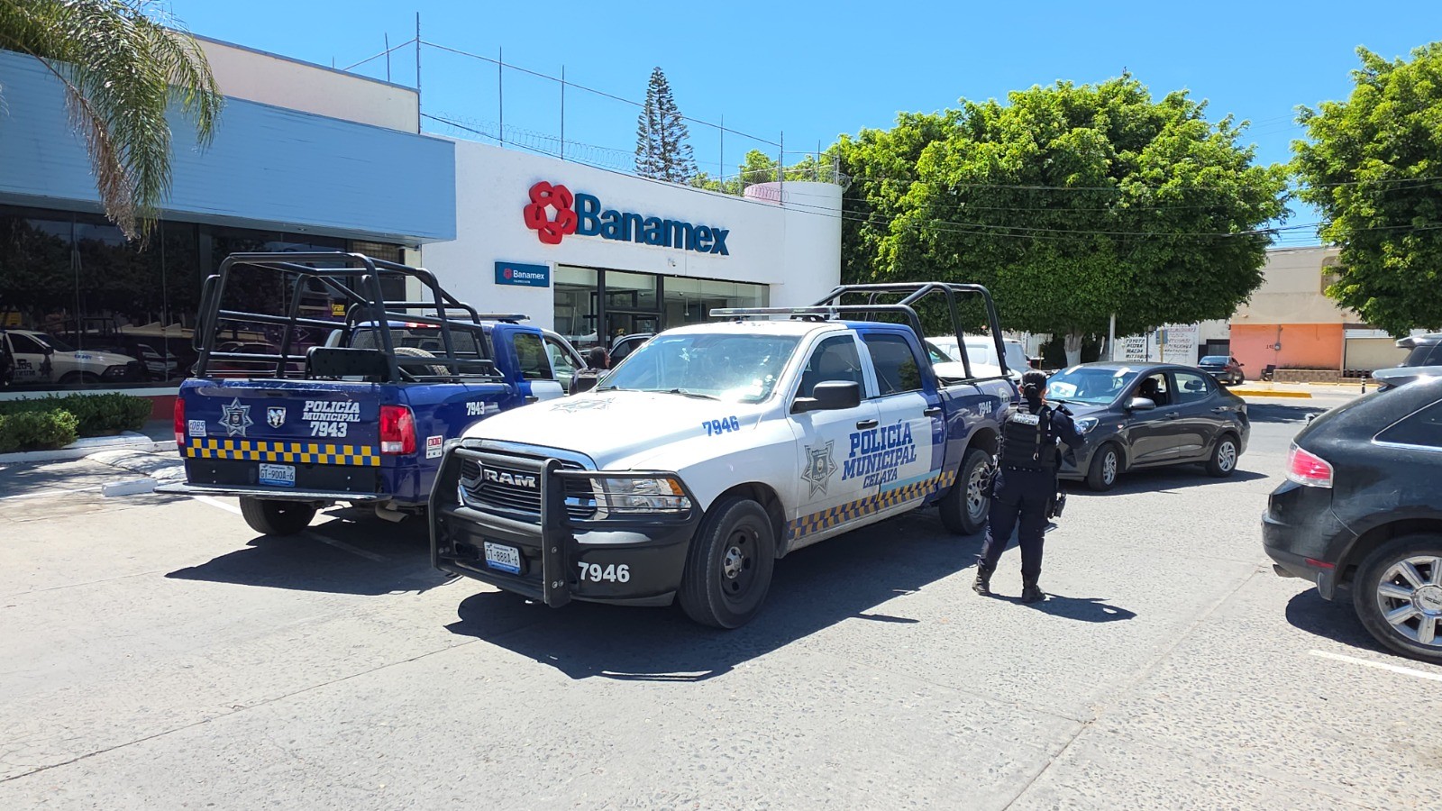 Mantienen alerta en Celaya por robos a cuentahabientes durante temporada vacacional