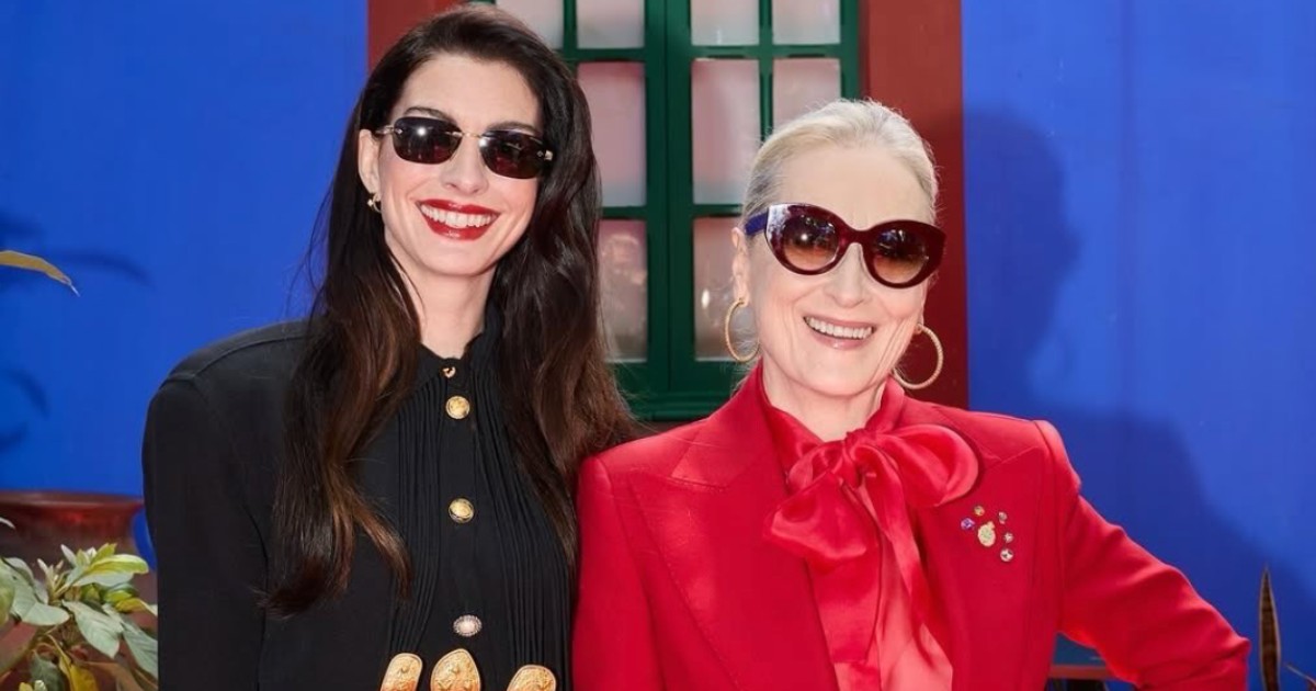 Estos fueron los momentos más virales de Meryl Streep y Anne Hathaway en su visita a la CDMX