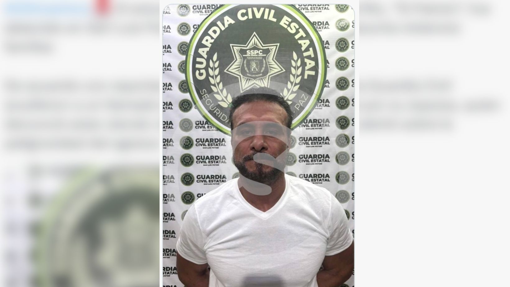 El luchador Alberto ‘El Patrón‘ es detenido en San Luis Potosí por presunta violencia familiar