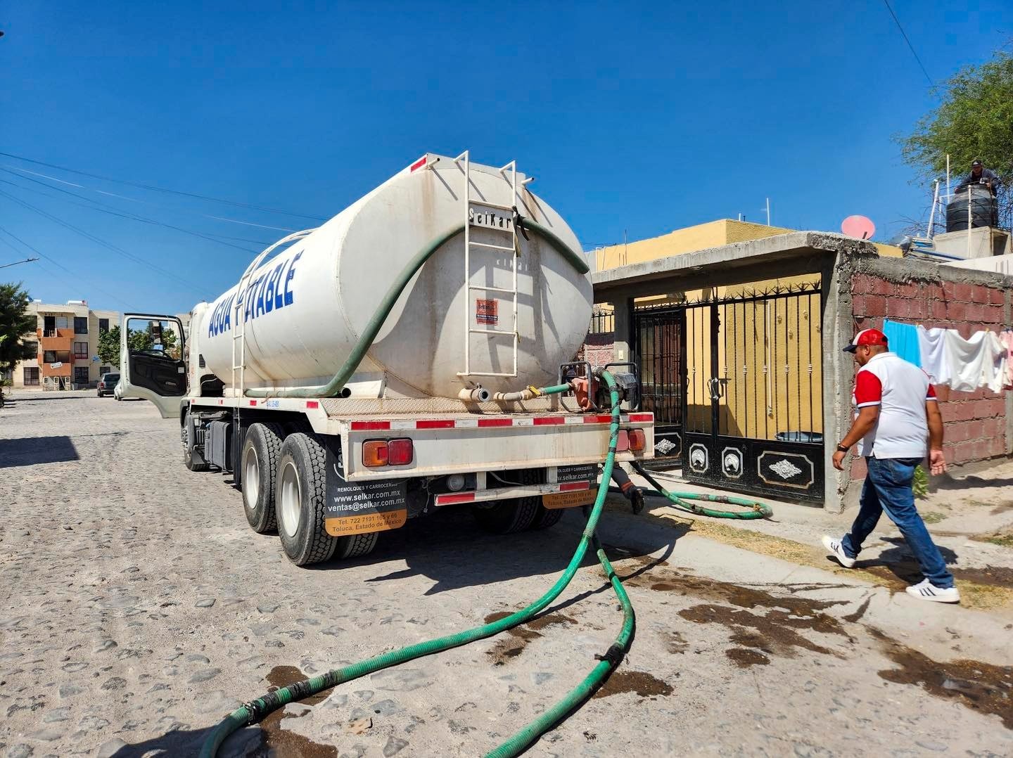 Robo en pozo deja sin agua a colonias de Cortázar por una semana