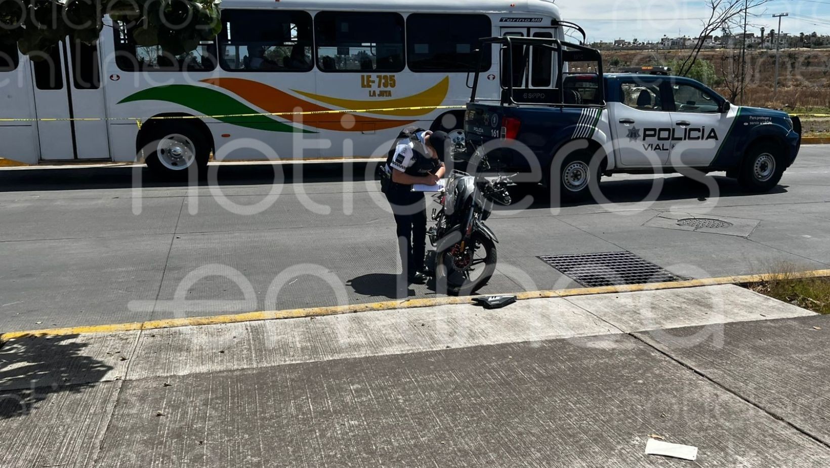 Accidente de motocicleta en León deja un adolescente muerto