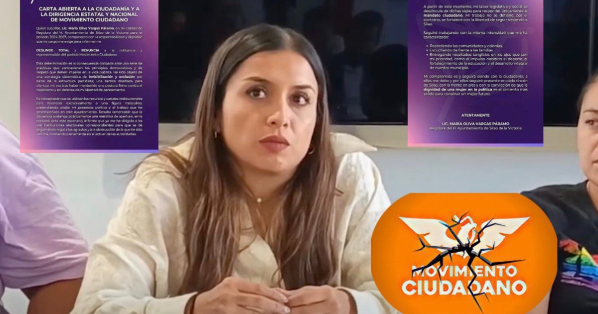 ¿Crisis naranja? Regidora deja MC en Silao; acusa invisibilización y falta de diálogo con dirigencia