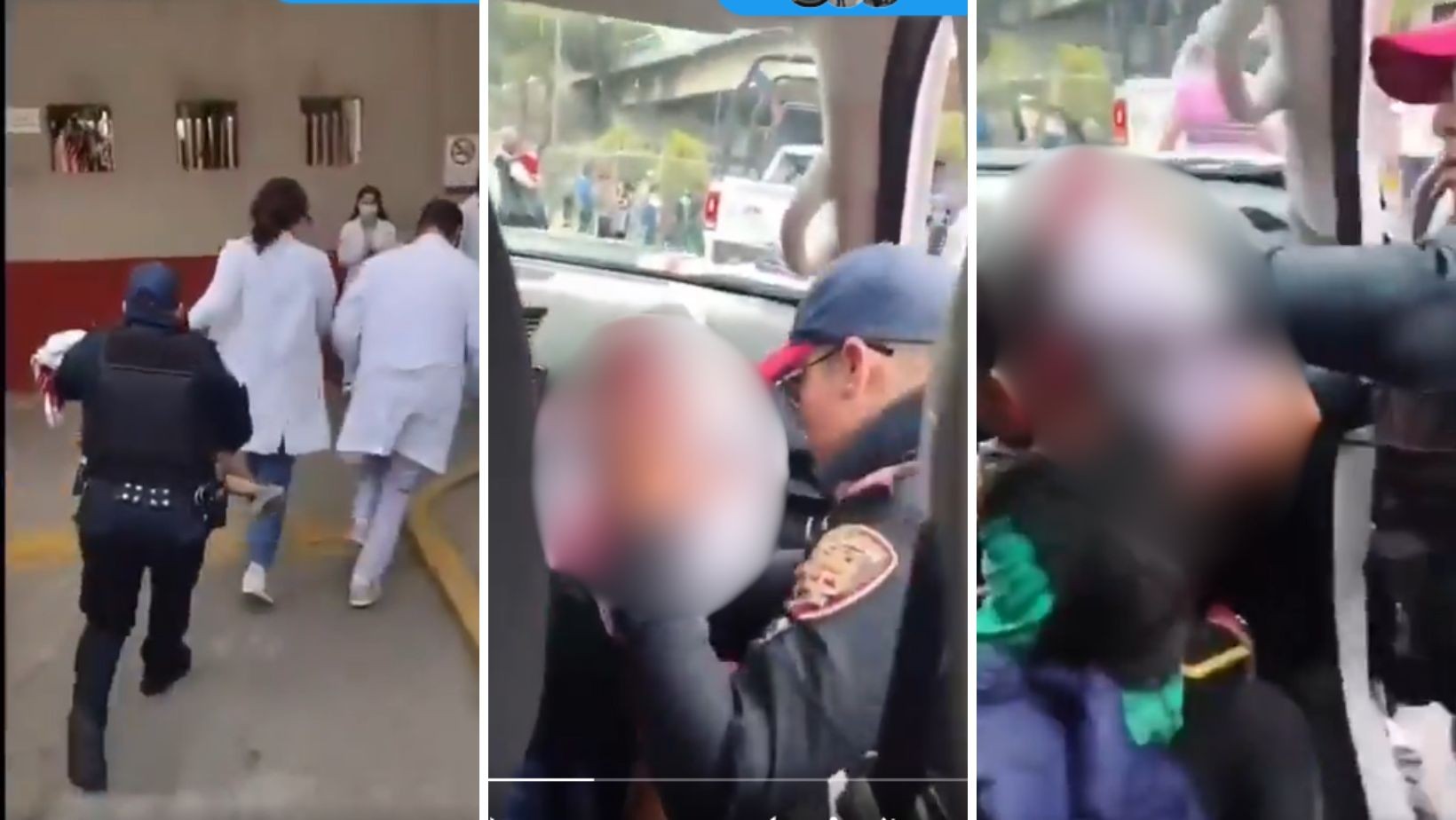 Policías rescatan a niño de 4 años herido con cuchillo en Santa Fe