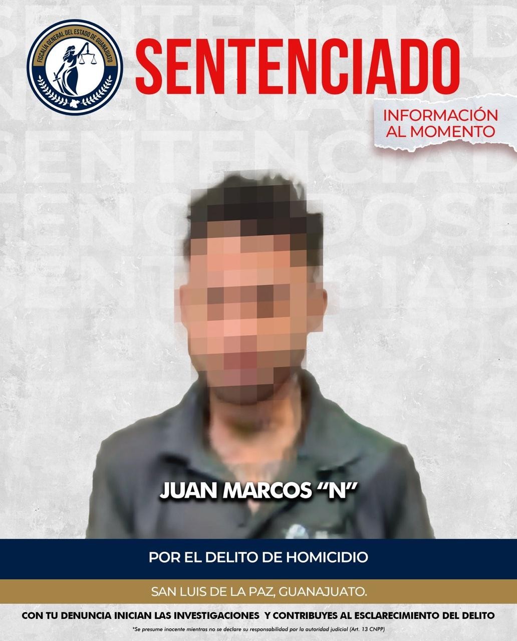 Sentencia exprés en Guanajuato: homicida recibe 6 años