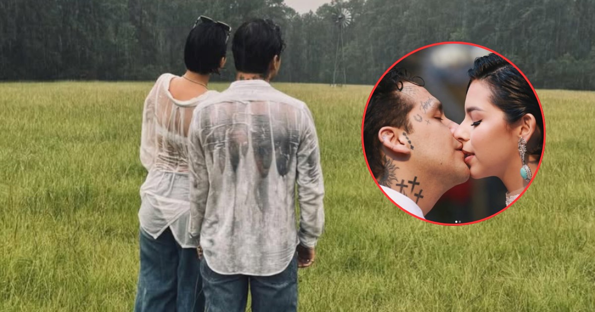 Confirma Christian Nodal que pospone su boda religiosa con Ángela Aguilar