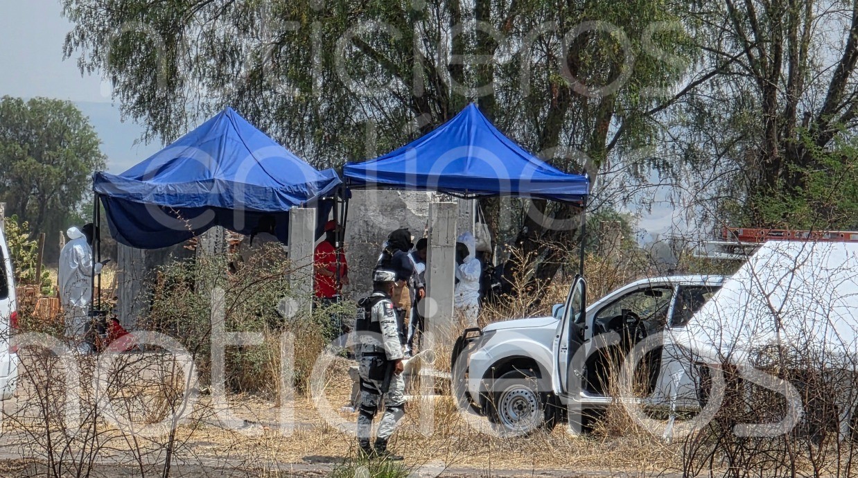 Localizan restos humanos en pozo de Villagrán; continúan labores de recuperación