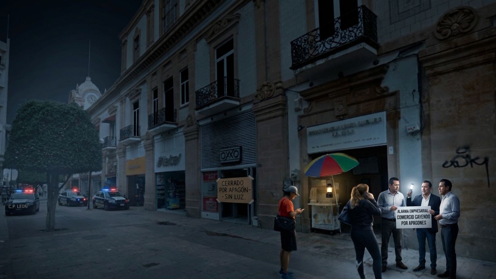 Apagones en León golpean al comercio formal y encienden alarma empresarial