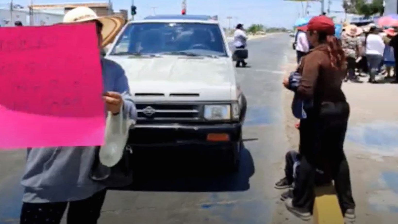 Bloqueo en bulevar La Luz por ejidatarios en León