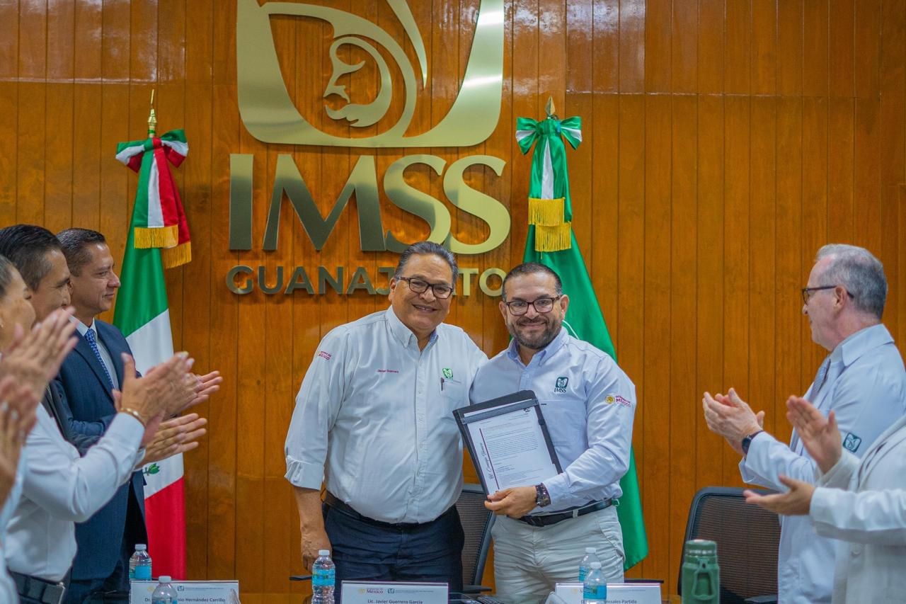 Nombran a Eusebio Rosales Partida como nuevo titular del IMSS en Guanajuato