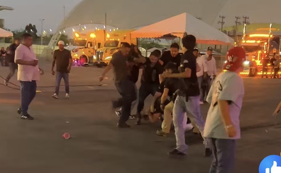 ¡Se descontroló! La Fiesta Trokera de León terminó en campal