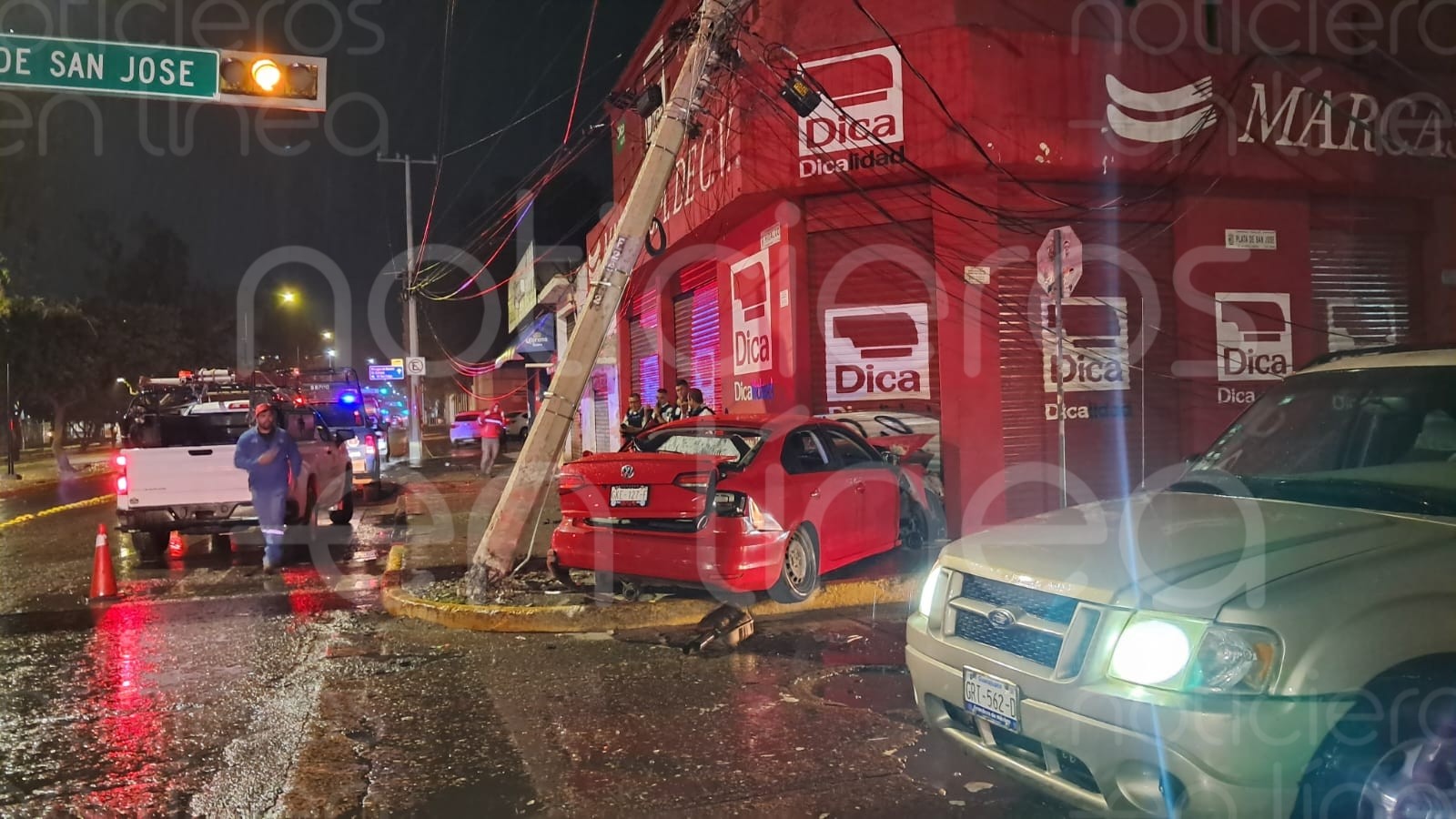 Accidente en bulevar Miguel Hidalgo deja herido grave
