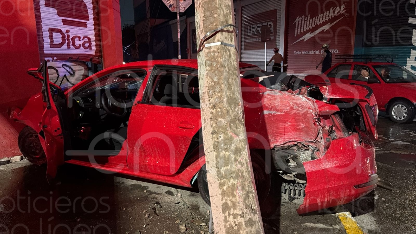 Accidente en bulevar Miguel Hidalgo deja herido grave