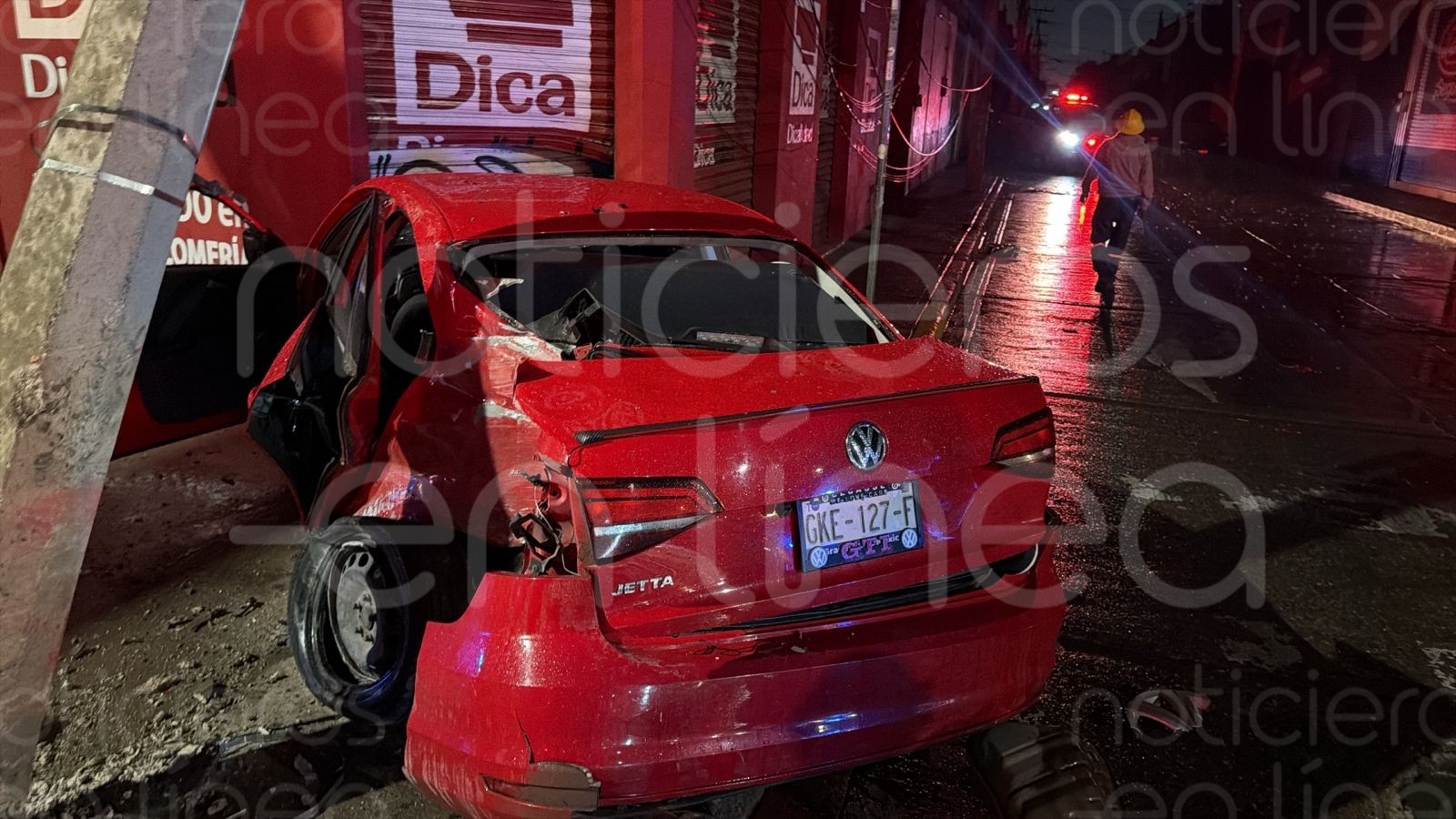 Accidente en bulevar Miguel Hidalgo deja herido grave