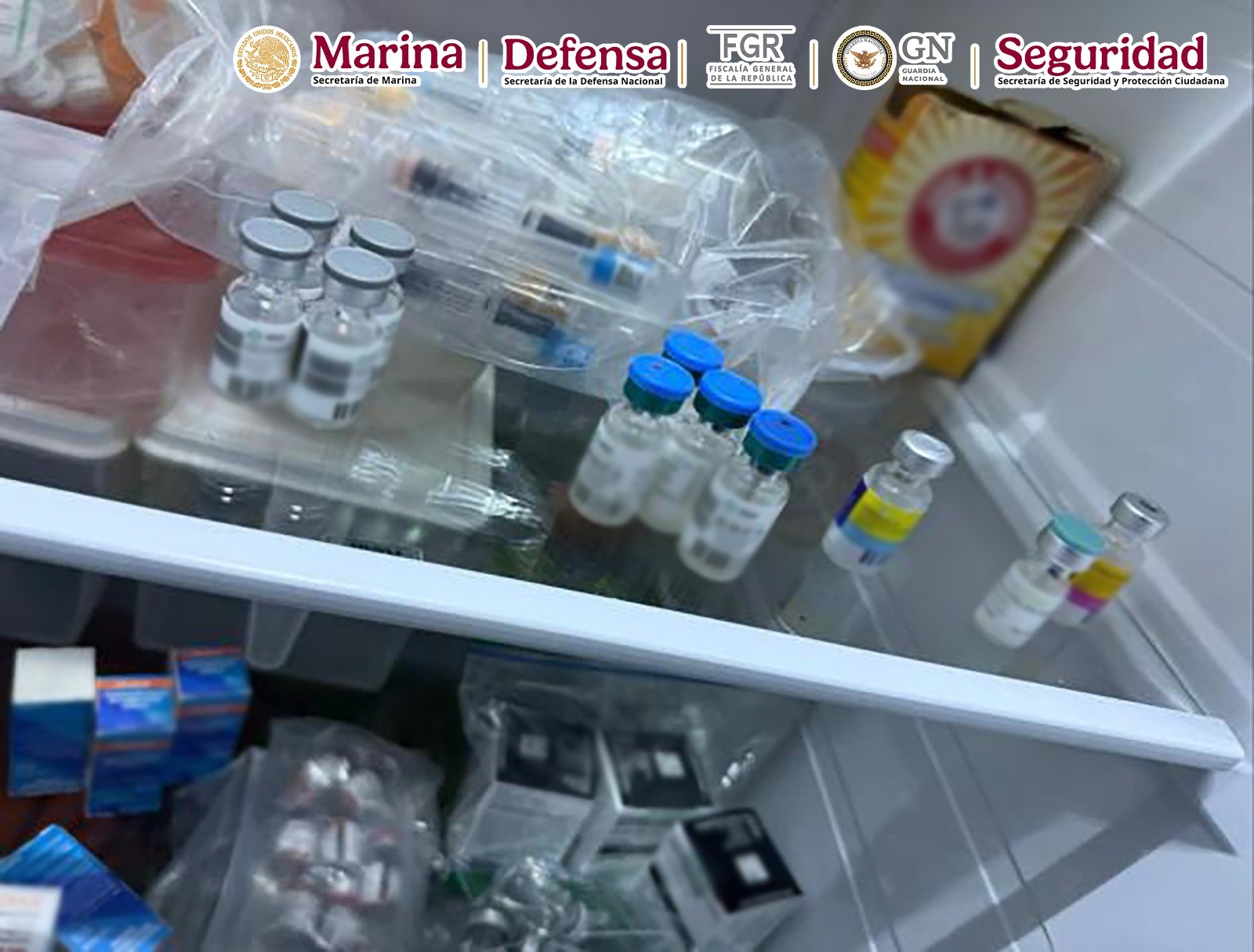 Detienen a dos por venta de medicamentos y vacunas apócrifas en Edomex