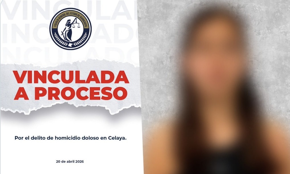 Vinculan a proceso a mujer por homicidio en Celaya; seguirá en prisión preventiva