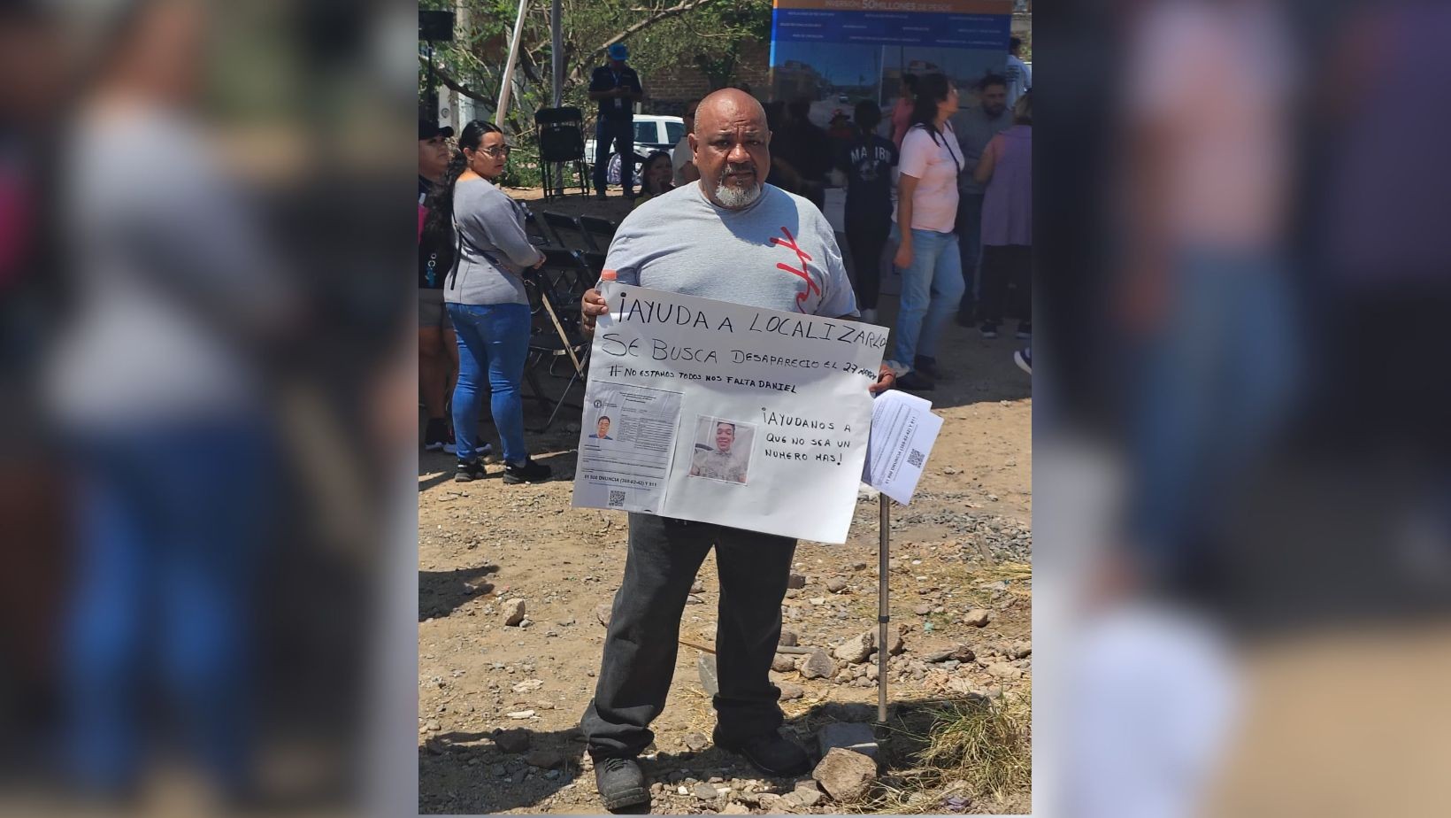 Desaparición de Héctor Daniel moviliza a su familia