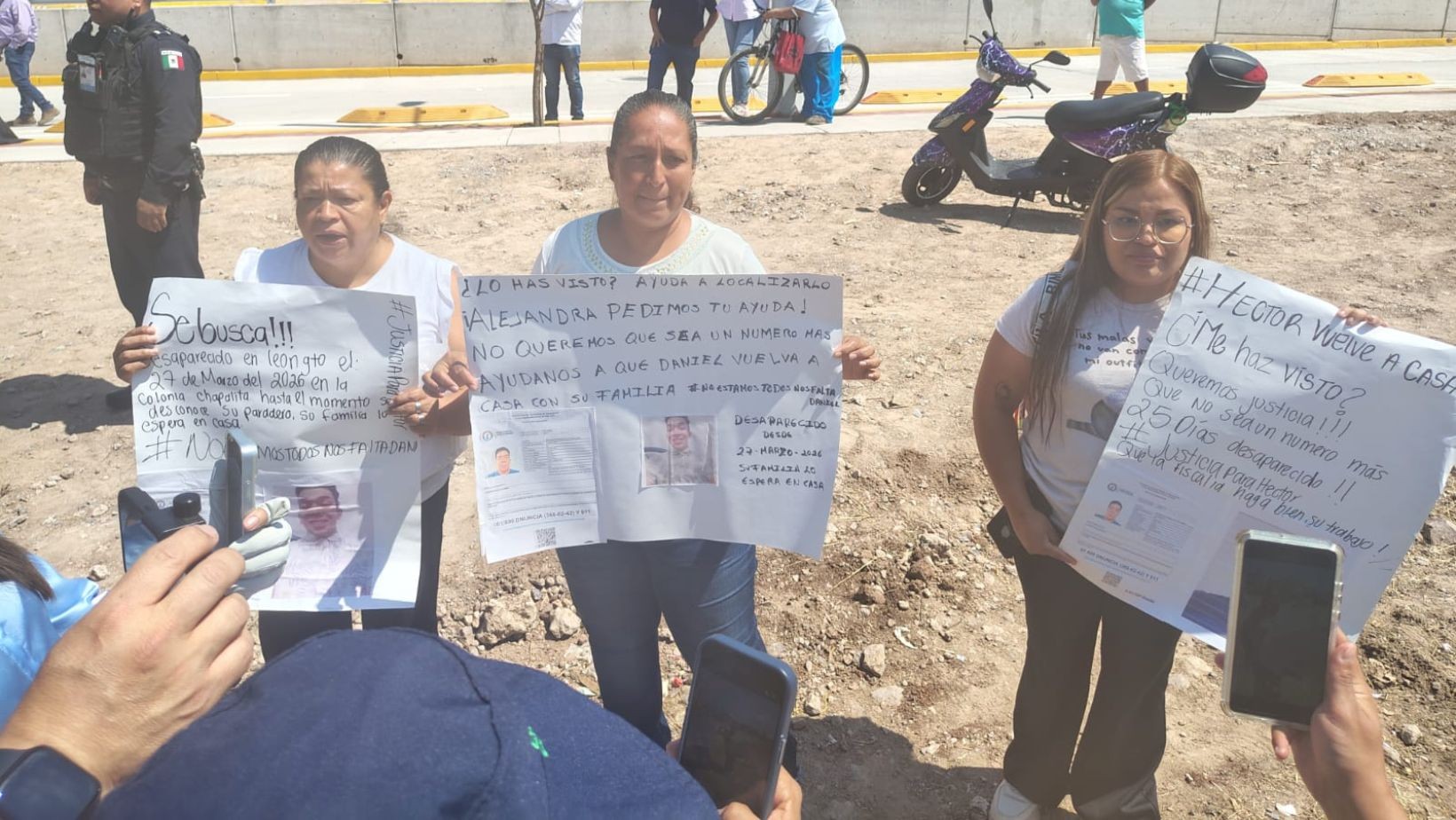 Desaparición de Héctor Daniel moviliza a su familia
